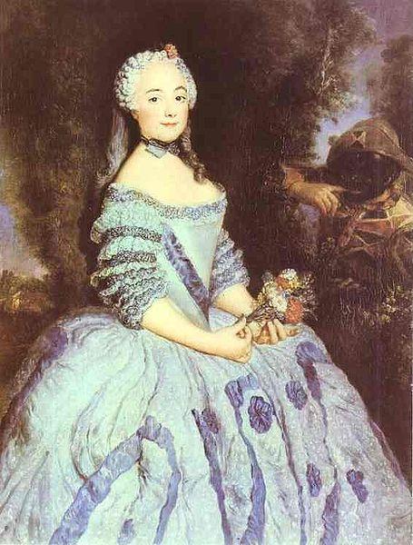 antoine pesne Portrait of the Actress Babette Cochois